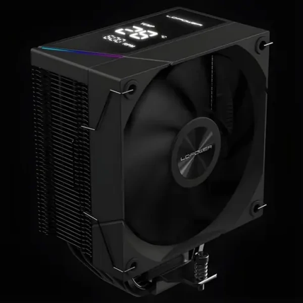 LC-Power LC-CC-120-DB6-DIGI / Chladič CPU / 120mm / Intel LGA1851/1700/1200/115x / AMD AM4/AM5 (LC-CC-120-DB6 DIGI)