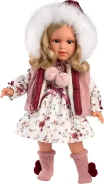 Llorens 540L LUCIA - realistická bábika s mäkkým látkovým telom - 40 cm