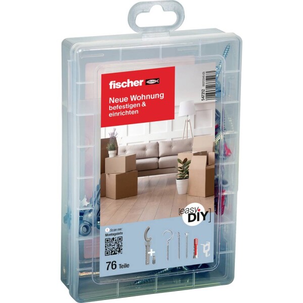 Fischer Duopower 5,6 box s výberom hmoždiniek 547212 1 sada; 547212