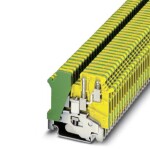 Feed-through terminal block UK 3-TWIN-PE 1923128 Phoenix Contact; 1923128