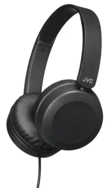 JVC HA-S31M čierna / Slúchadlá cez hlavu / mikrofón / ovládanie hlasitosti / jack 3,5 mm / 1,2 m (JVC HA-S31M-B-E)