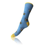 Darčeková krabica zábavných bláznivých ponožiek 4 páry CRAZY SOCKS BOX - BELLINDA - červená 39 - 42