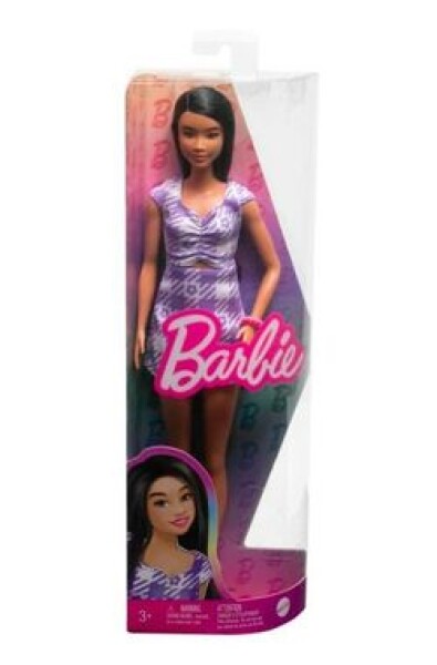 Mattel HPF75 Barbie Modelka (Fashionistas) - Vysoká brunetka