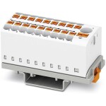 Phoenix Contact 3273122 blok rozvádzača 28.6 mm pružinová svorka biela 8 ks; 3273122