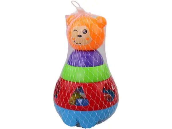 Made 17393 - Pyramída opička vkladačka