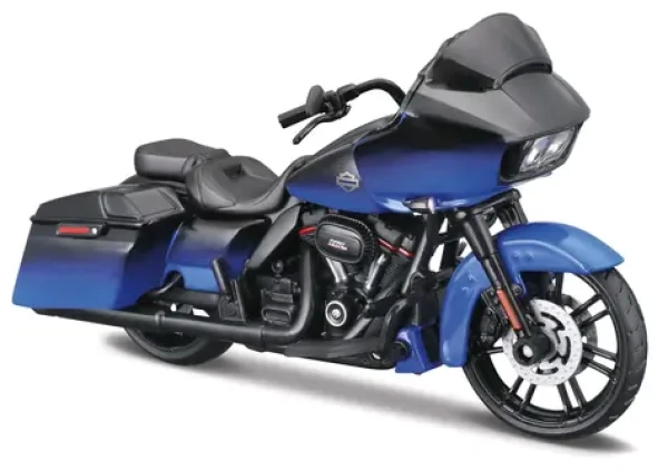 Maisto 2018 CVO Road Glide blister box čierno-modrá