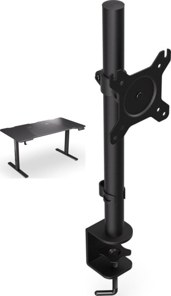 Endorfy Biurko Endorfy Atlas L Electric Czarne 150 cmx78 cm + Uchwyt na monitor Atlas Single