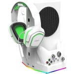 IPega XBS011S Multifunkčný Nabíjací RGB Stojan s Chladením pre Xbox Series S + 2ks Batérií (57983115495)