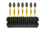 DeWalt Sada predĺžených bitov PZ2 / Bity / 7 ks / PZ2 / 57 mm (DT70821)