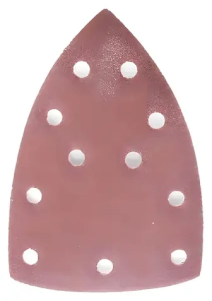 HAUSHALT Trojuholníkový brúsny papier 140 mm / Brúsne výseky / zrnitosť 180 / 5 ks (108.01NO180140MM)