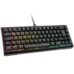 Ducky Tinker 65 Cherry MX-Blue čierna / herná klávesnica / podsvietená / mechanická / drôtová USB-C / DE (PKTI2367IST-CCDEPDOECLAAW1)