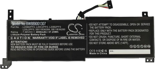 Lenovo Bateria do laptopów Lenovo 38Wh 7.68V
