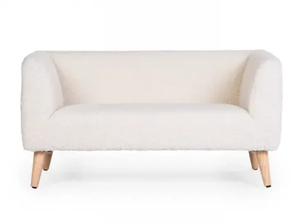 Childhome Pohovka detská Teddy Off White / 88 x 44 x 45 cm / od 3 rokov (CHTBOW)