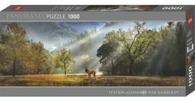 HEYE Panoramatické puzzle Ranné pozdravenie
