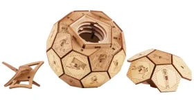 EscapeWelt Drevený hlavolam Quest Ball