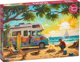 Cherry PAZZI Puzzle Čakanie na vlny