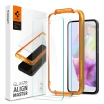 Spigen Glass tR AlignMaster 2 Pack ochranné sklo pre Samsung Galaxy A35 2ks (AGL07772)