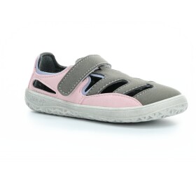 Jonap Danny šedoružová barefoot sandále 27 EUR