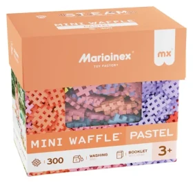 MARIOINEX Stavebnica Waffle Mini pastelová