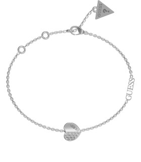 Guess Pôvabný oceľový náramok Lovely Guess JUBB03036JWRH 14,5 - 18,5 cm - S