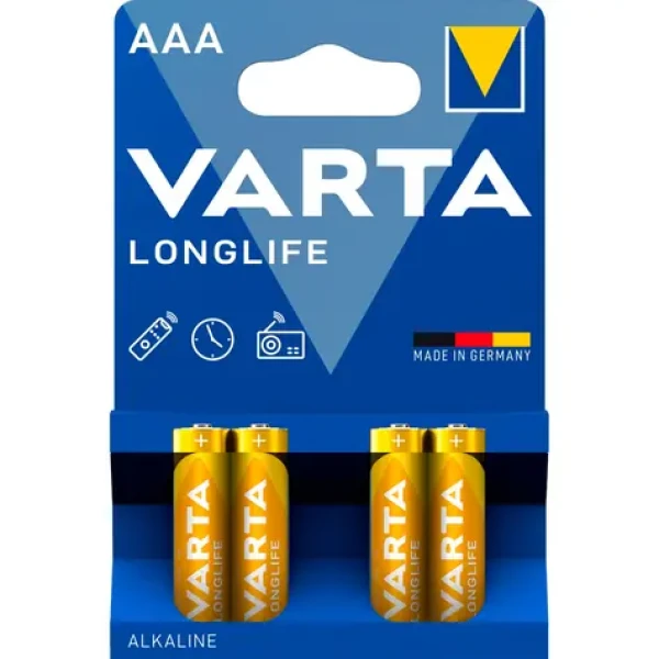 Varta Longlife Batéria AAA 40ks / 1.5V / alkalická / v boxe (494522)