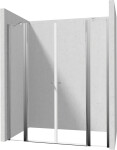 DEANTE/S - Sprchové dvere dvojité výklopné 80x80 KTSU042P+KTSU042P KERRIA/0029