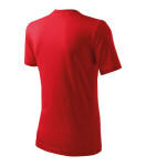 Ťažké unisex tričko červené M
