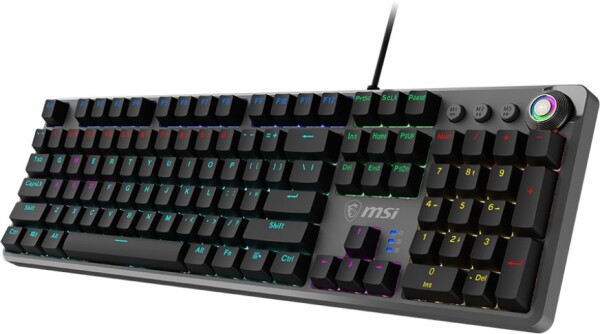 MSI MSI FORGE GK-310 RED Gaming Keyboard, verkabelt