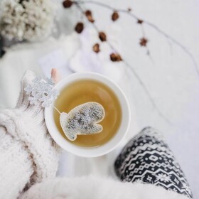 TEA HERITAGE Zelený čaj s jazmínom Snowflakes Jasmine 5 ks