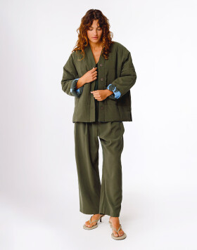 SKFK Alana S260G9 BOTTLE GREEN L
