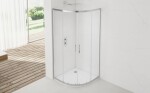 Sprchovací kút štvrťkruh 90x90 cm SAT TEX SATBKTEXS90 SATBKTEXS90