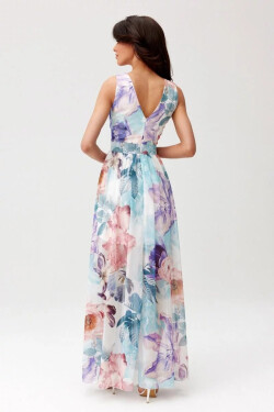 Denné šaty SUK477-195908 tyrkysové - Roco Fashion 42