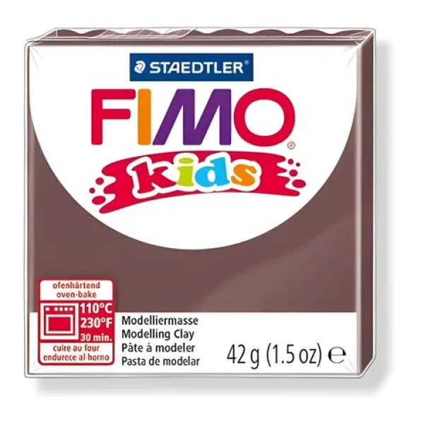 FIMO Modelovacia hmota kids hnedá