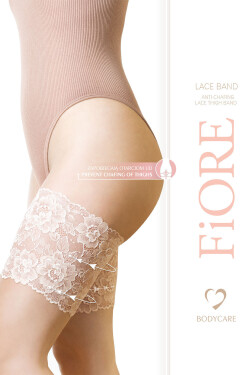 Fiore Lace Band koronkowa opaska przeciw otarciom kolor:nude