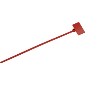 TRU COMPONENTS TC-6646444 značenie káblov Potlačiteľná plocha: 20 x 13 mm červená 100 ks; TC-6646444