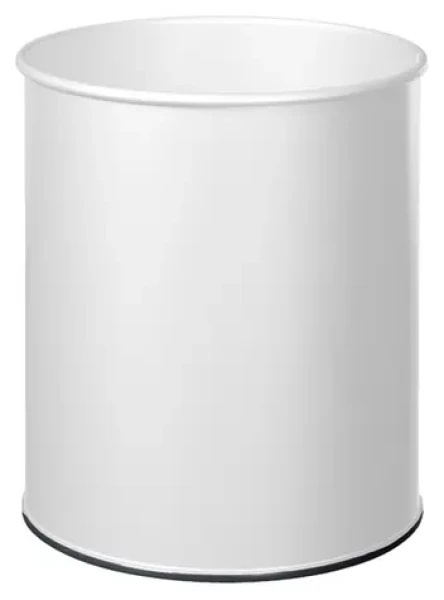 Rossignol Papea biely / Odpadkový kôš / 30 L / oceľový