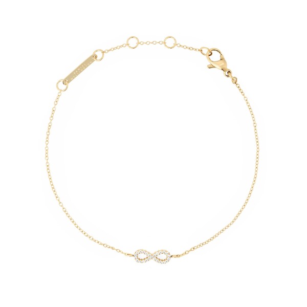 Daniel Wellington Pozlátený náramok so symbolom nekonečna Mirelle DW00401626