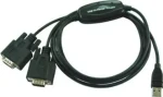 PremiumCord USB - 2x RS 232 prevodník (8592220002381)