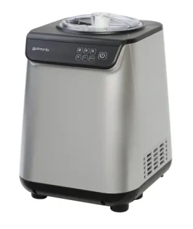 Guzzanti GZ 151A strieborná-čierna / Zmrzlinovač / 135W / kompresor / teplota -18 ° C (+ 3-5 ° C) / Nádoba 1.2 L / LED displej (GZ 151A)