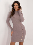 Šaty AT SK 2345 2.32 tmavo lila S/M