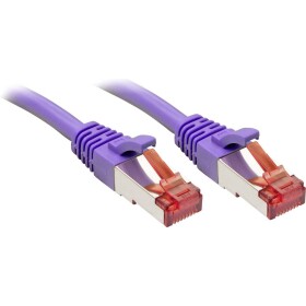 LINDY 47829 RJ45 sieťové káble, prepojovacie káble CAT 6 S/FTP 15.00 m fialová s ochranou 1 ks; 47829