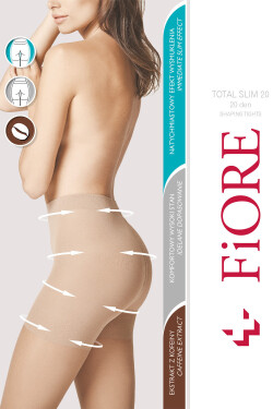 Fiore Total Slim 20 den M5206 kolor:light natural 5-XL