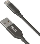 YENKEE YCU 612 USB 2.0 na Lightning kábel čierna / dĺžka 2m / 2.4A (8590669241767)