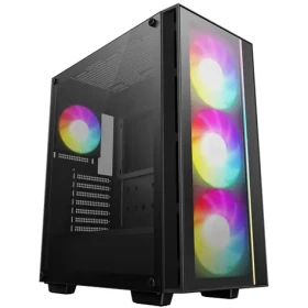 DEEPCOOL MATREXX 55 V4 C čierna / ATX / 1x USB-A 3.0 / 1x USB-C 3.0 / 3x 140mm / 1x 120mm / bez zdroja (R-MATREXX55-BCADA4-G-4)
