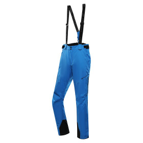 Pánské lyžařské kalhoty membránou ptx ALPINE PRO OSAG electric blue lemonade