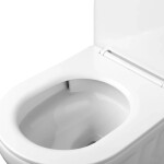 REA/S - Súprava: Závesná WC misa + Umývadlo na dosku Duo White KPL-K3005