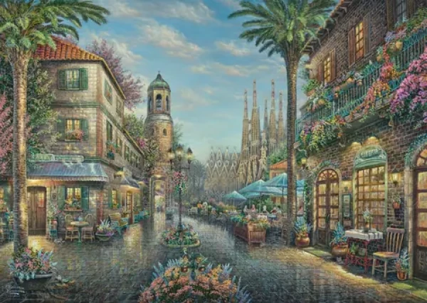 Schmidt Puzzle Španielska kaviareň
