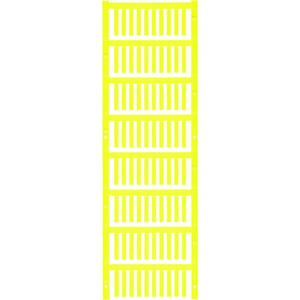 Weidmüller 1918560000 SF 00/21 NEUTRAL GE V2 značenie káblov Druh montáže: prichytenie sponami Potlačiteľná plocha: 3.20 x 21 mm žltá Počet markerov: 400 400 ks; 1918560000