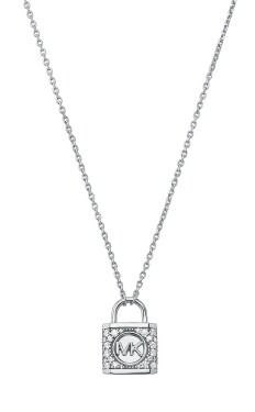 Michael Kors Fashion strieborný náhrdelník so zirkónmi Kors MK MKC1629AN040 (retiazka, prívesok)