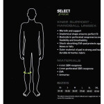 Neoprénový chránič kolien SPORT 1ks Profcare 6202 - SELECT L černá vzor